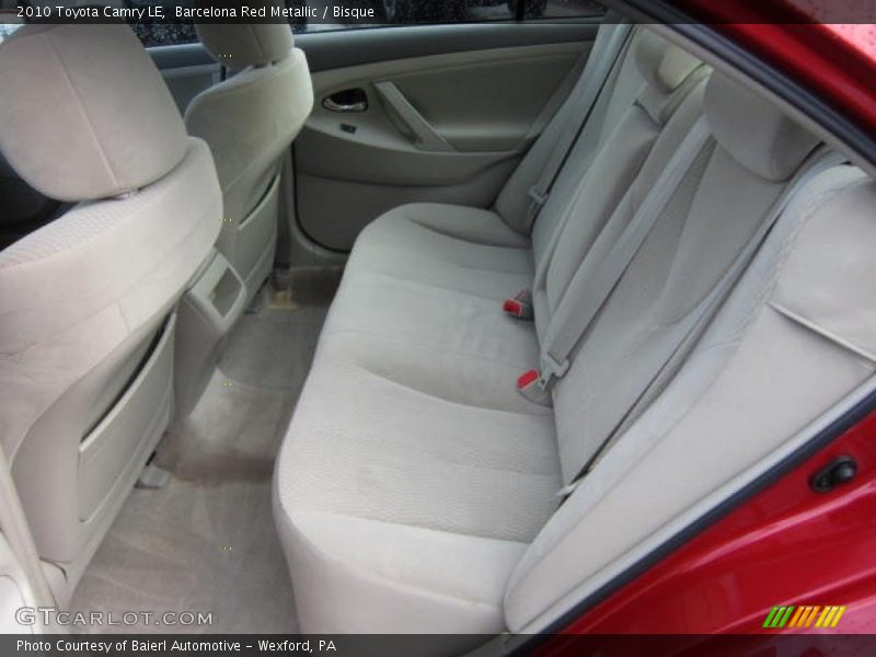 Barcelona Red Metallic / Bisque 2010 Toyota Camry LE