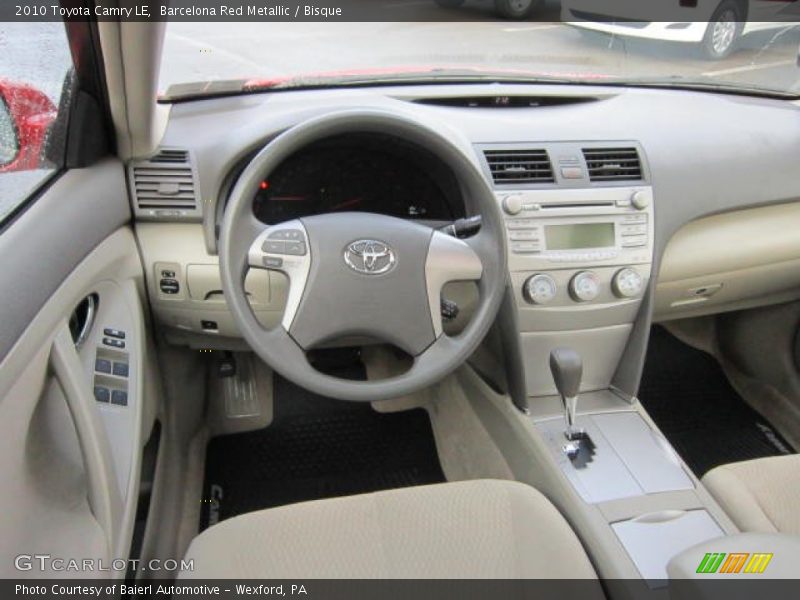 Barcelona Red Metallic / Bisque 2010 Toyota Camry LE