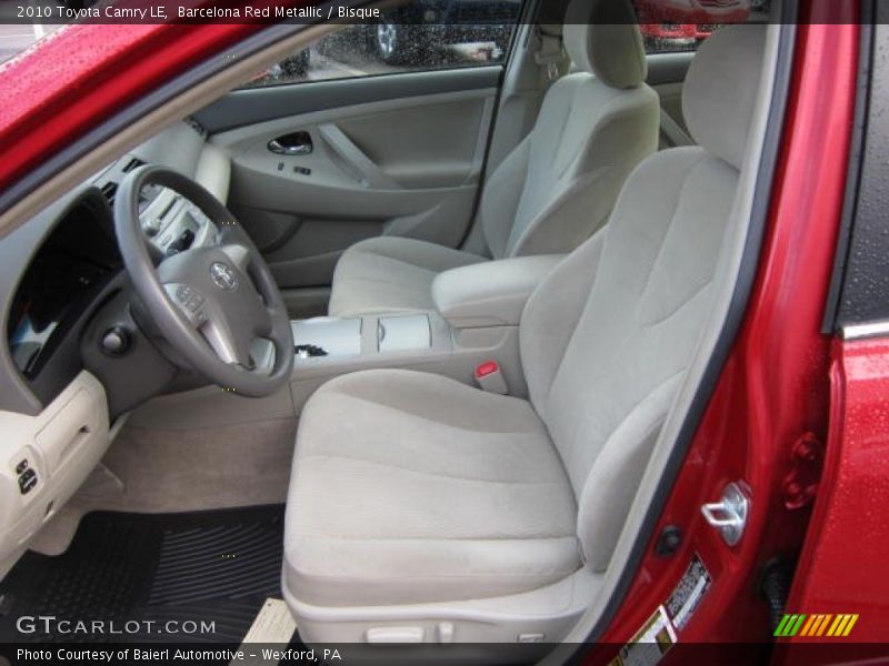 Barcelona Red Metallic / Bisque 2010 Toyota Camry LE