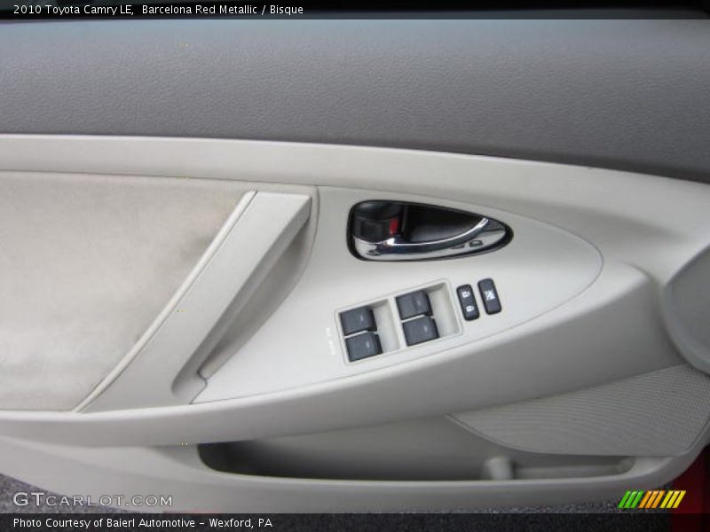 Barcelona Red Metallic / Bisque 2010 Toyota Camry LE