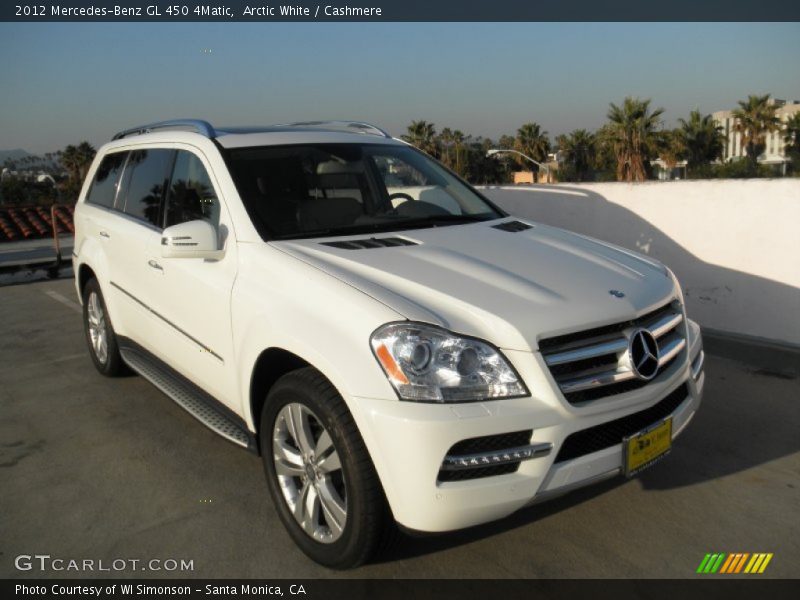 Arctic White / Cashmere 2012 Mercedes-Benz GL 450 4Matic