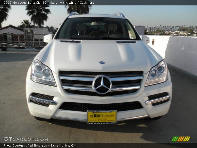 Arctic White / Cashmere 2012 Mercedes-Benz GL 450 4Matic