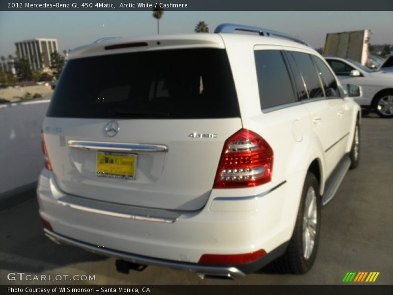 Arctic White / Cashmere 2012 Mercedes-Benz GL 450 4Matic