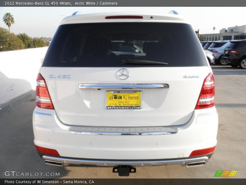 Arctic White / Cashmere 2012 Mercedes-Benz GL 450 4Matic