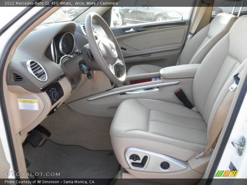 Arctic White / Cashmere 2012 Mercedes-Benz GL 450 4Matic