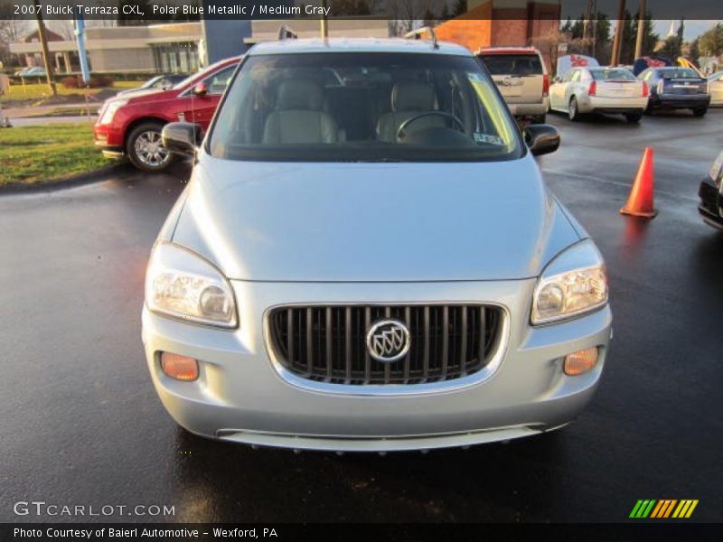 Polar Blue Metallic / Medium Gray 2007 Buick Terraza CXL