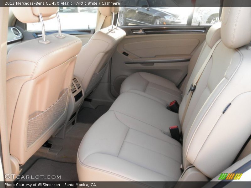 Arctic White / Cashmere 2012 Mercedes-Benz GL 450 4Matic