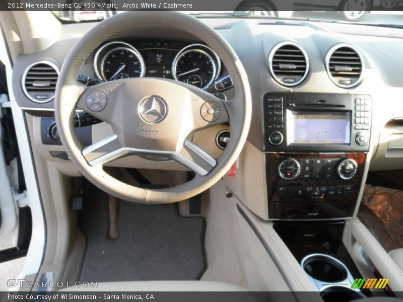 Arctic White / Cashmere 2012 Mercedes-Benz GL 450 4Matic