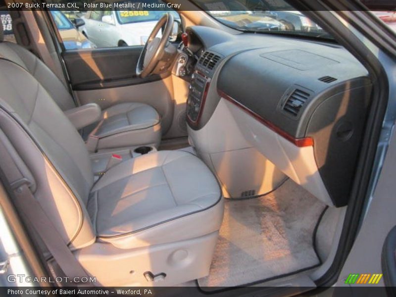 Polar Blue Metallic / Medium Gray 2007 Buick Terraza CXL
