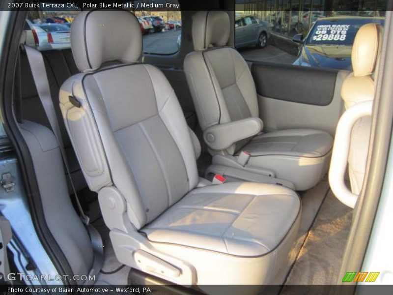 Polar Blue Metallic / Medium Gray 2007 Buick Terraza CXL