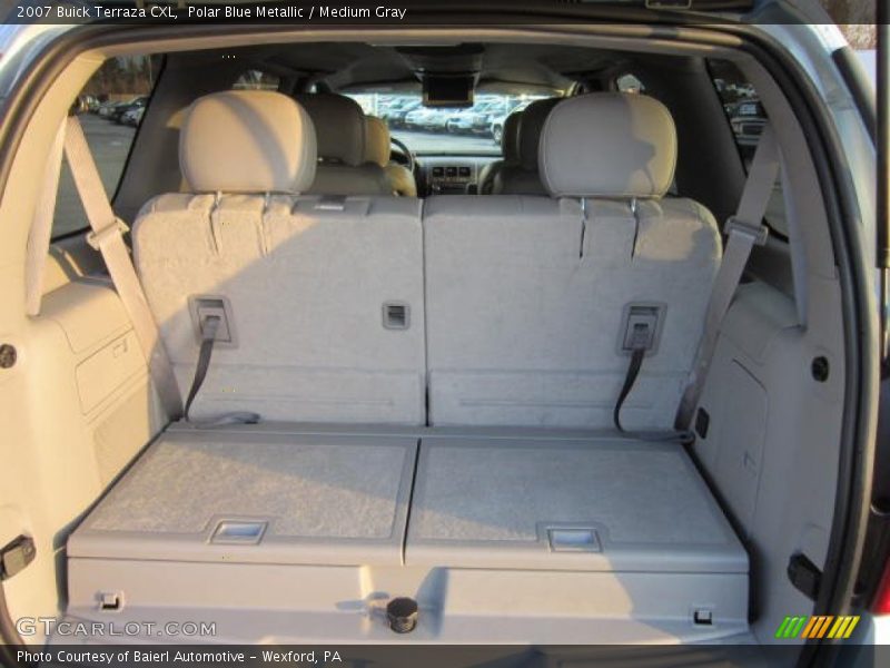 Polar Blue Metallic / Medium Gray 2007 Buick Terraza CXL