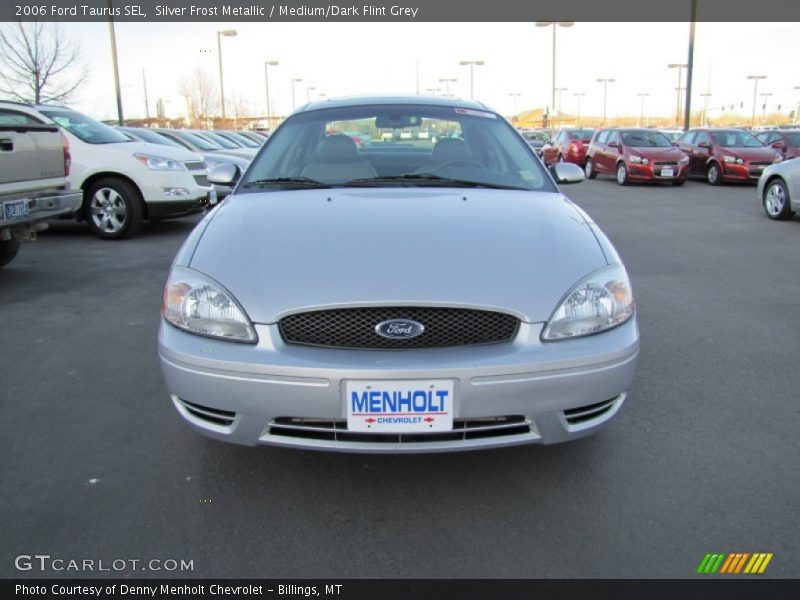 Silver Frost Metallic / Medium/Dark Flint Grey 2006 Ford Taurus SEL