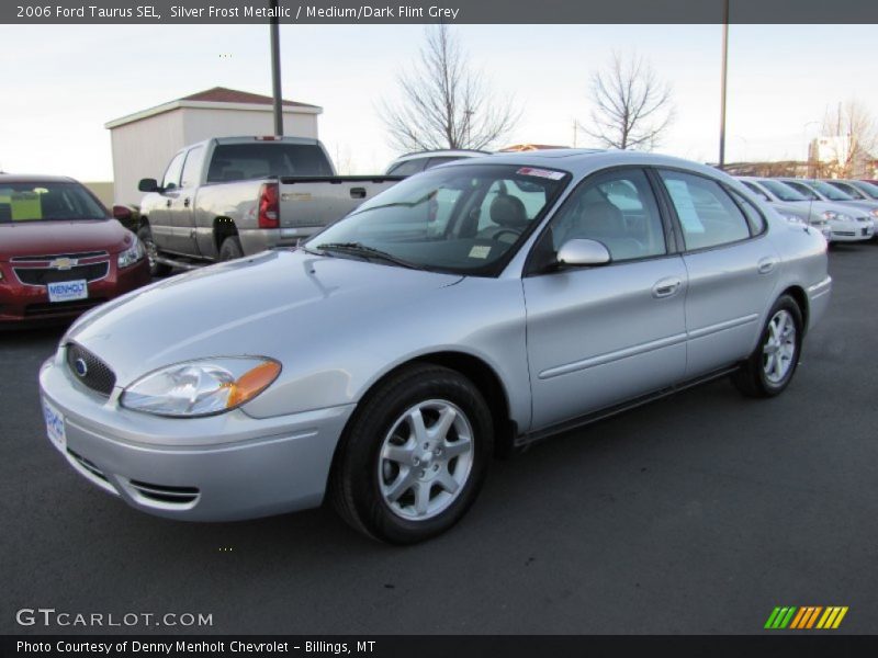 Silver Frost Metallic / Medium/Dark Flint Grey 2006 Ford Taurus SEL