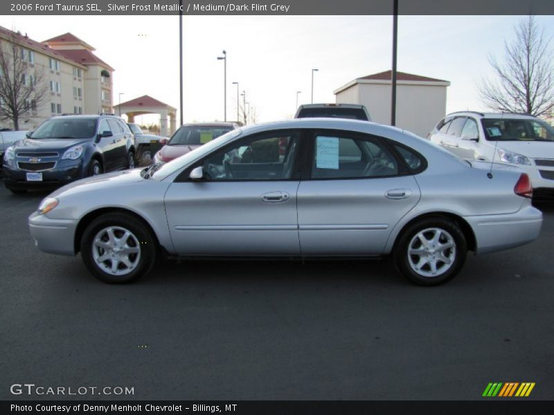 Silver Frost Metallic / Medium/Dark Flint Grey 2006 Ford Taurus SEL