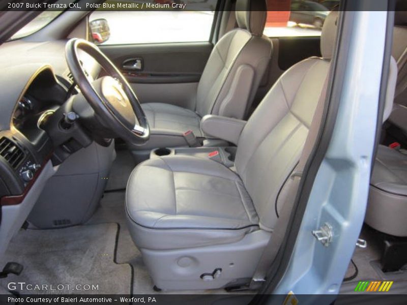 Polar Blue Metallic / Medium Gray 2007 Buick Terraza CXL