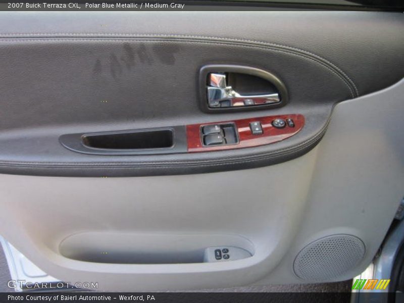 Polar Blue Metallic / Medium Gray 2007 Buick Terraza CXL