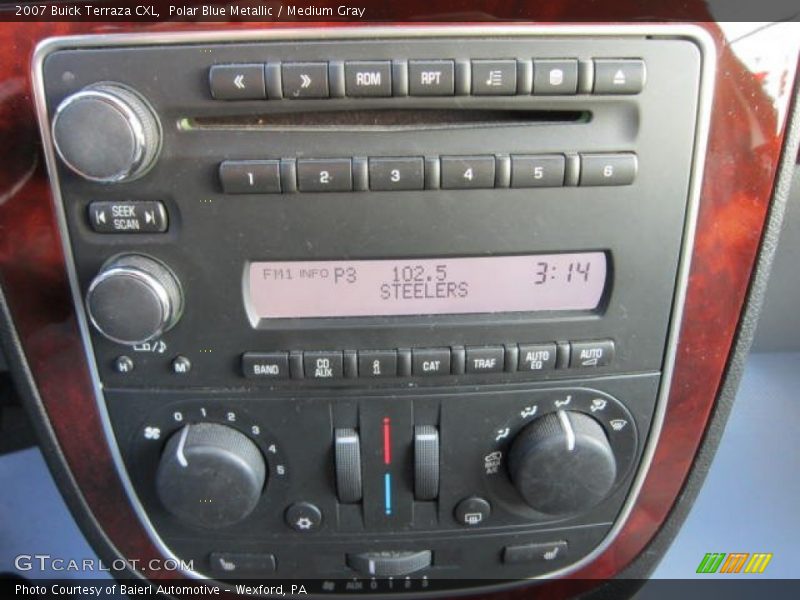Polar Blue Metallic / Medium Gray 2007 Buick Terraza CXL