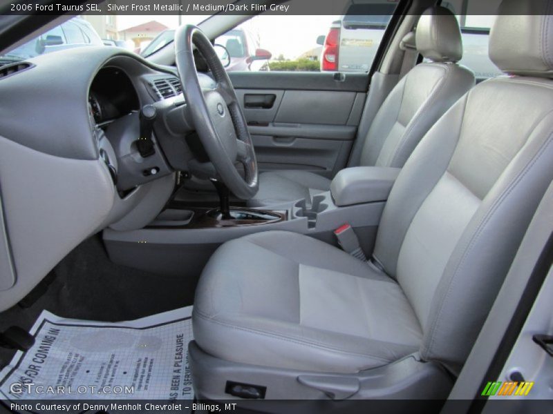 Silver Frost Metallic / Medium/Dark Flint Grey 2006 Ford Taurus SEL