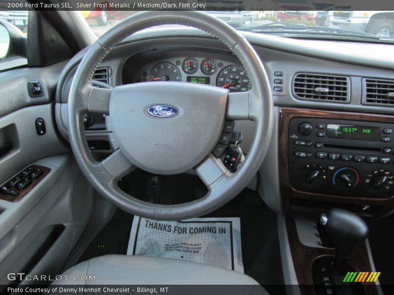 Silver Frost Metallic / Medium/Dark Flint Grey 2006 Ford Taurus SEL