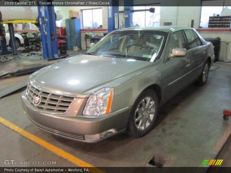 Tuscan Bronze ChromaFlair / Shale/Cocoa 2010 Cadillac DTS