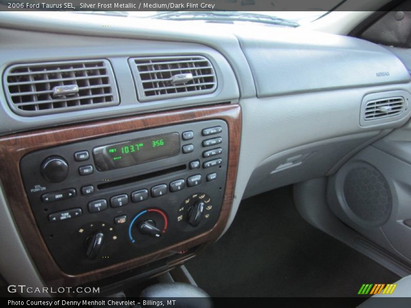 Silver Frost Metallic / Medium/Dark Flint Grey 2006 Ford Taurus SEL