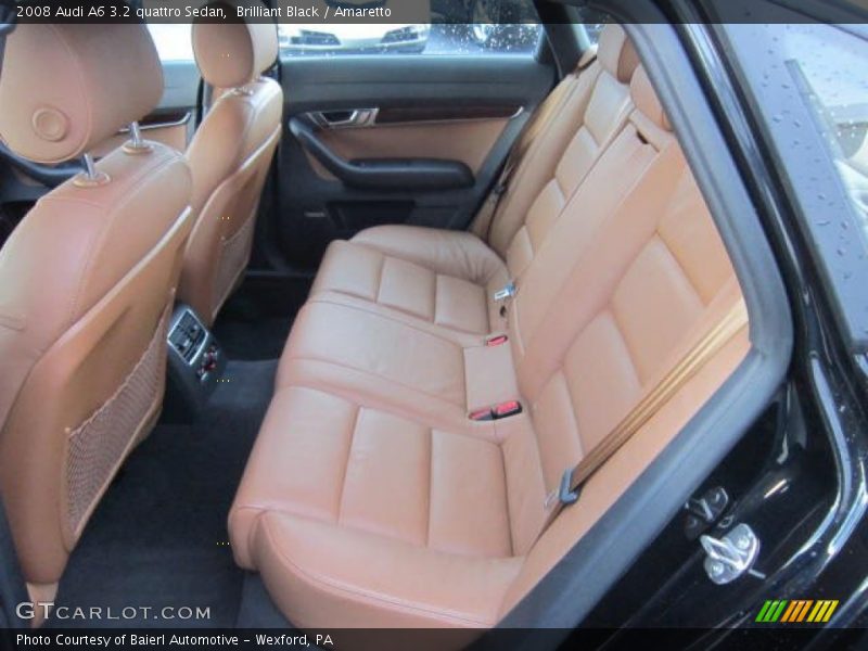 Brilliant Black / Amaretto 2008 Audi A6 3.2 quattro Sedan