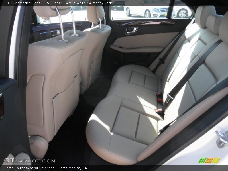 Arctic White / Almond/Black 2012 Mercedes-Benz E 350 Sedan