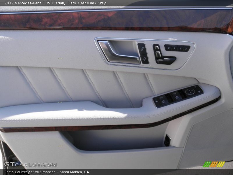 Black / Ash/Dark Grey 2012 Mercedes-Benz E 350 Sedan