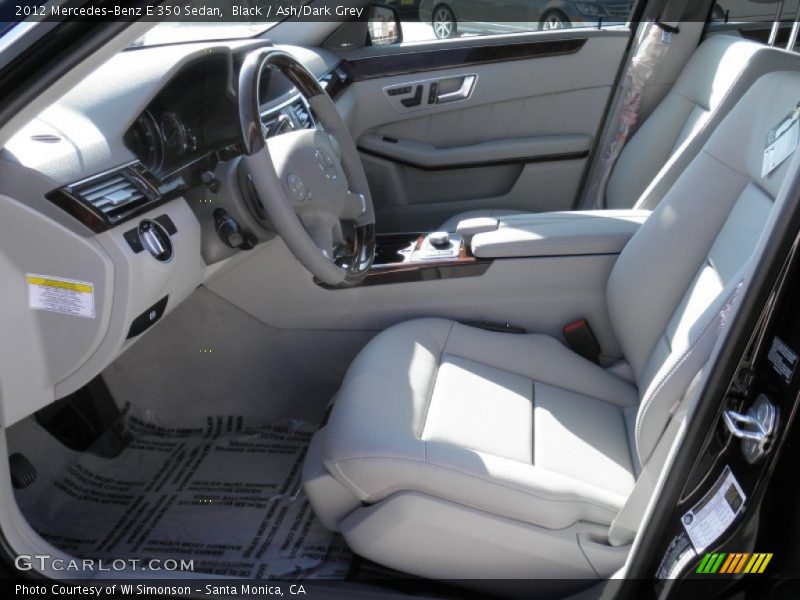  2012 E 350 Sedan Ash/Dark Grey Interior