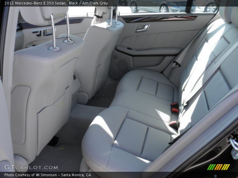 Black / Ash/Dark Grey 2012 Mercedes-Benz E 350 Sedan