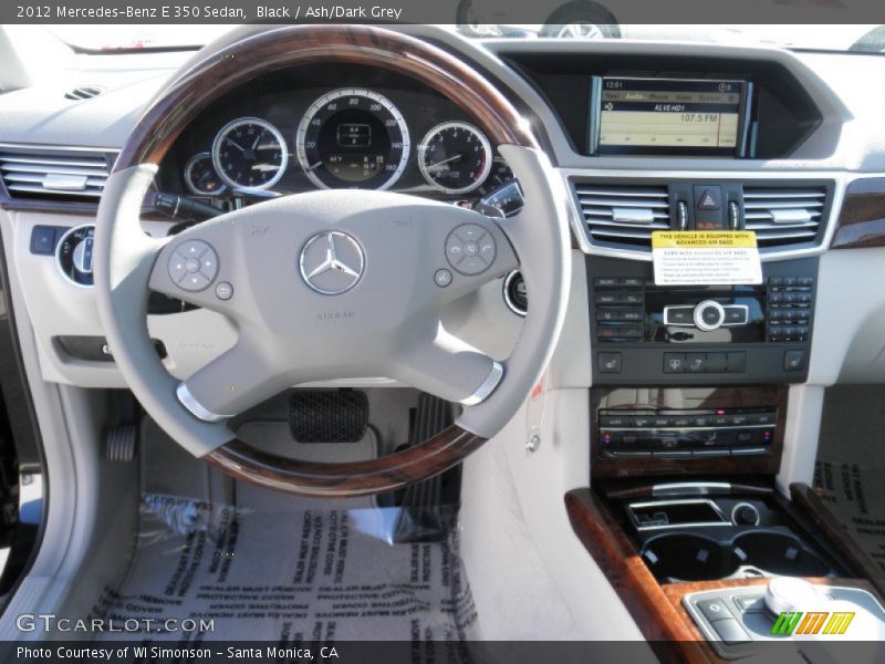 Black / Ash/Dark Grey 2012 Mercedes-Benz E 350 Sedan