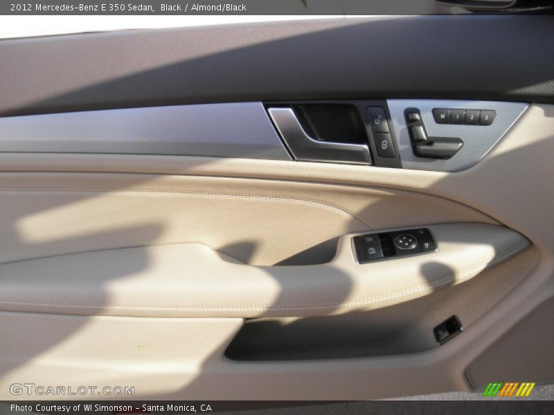 Black / Almond/Black 2012 Mercedes-Benz E 350 Sedan