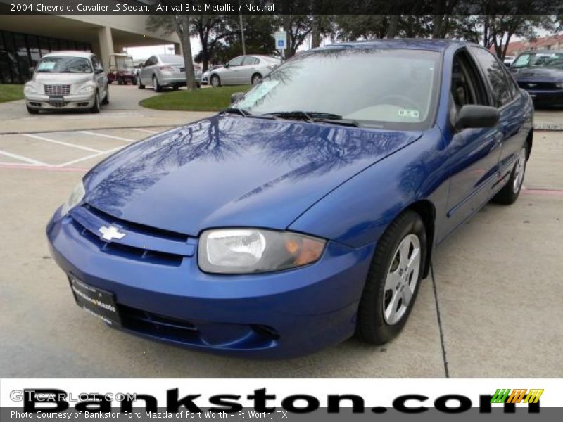 Arrival Blue Metallic / Neutral 2004 Chevrolet Cavalier LS Sedan