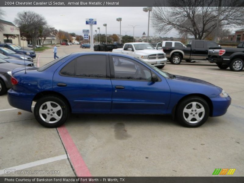 Arrival Blue Metallic / Neutral 2004 Chevrolet Cavalier LS Sedan