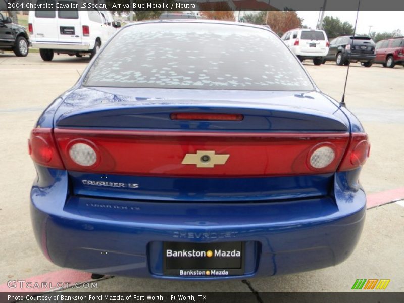 Arrival Blue Metallic / Neutral 2004 Chevrolet Cavalier LS Sedan
