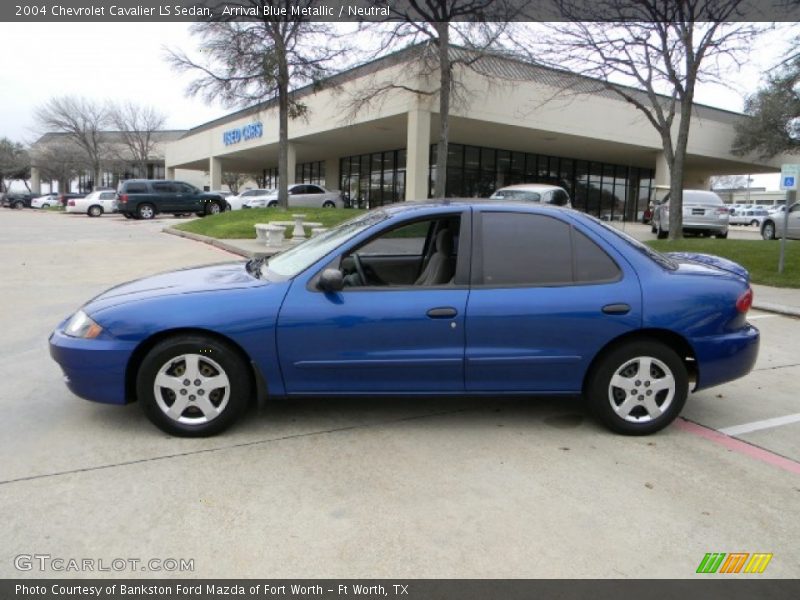Arrival Blue Metallic / Neutral 2004 Chevrolet Cavalier LS Sedan