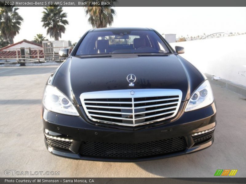 Black / AMG Black 2012 Mercedes-Benz S 63 AMG Sedan
