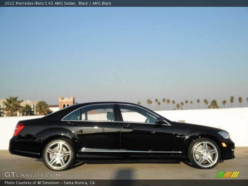 Black / AMG Black 2012 Mercedes-Benz S 63 AMG Sedan