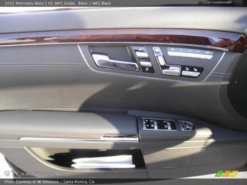 Black / AMG Black 2012 Mercedes-Benz S 63 AMG Sedan