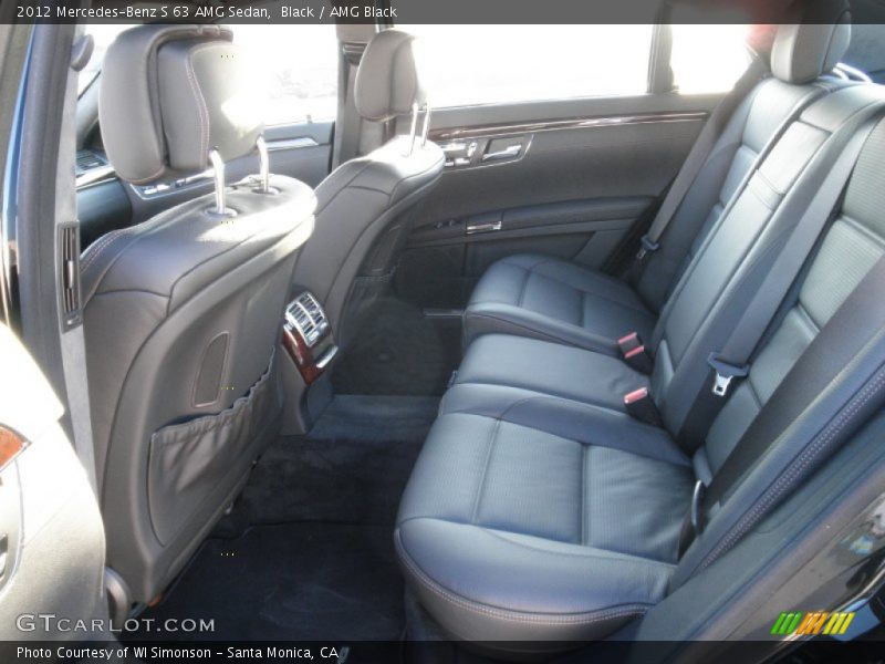 Black / AMG Black 2012 Mercedes-Benz S 63 AMG Sedan