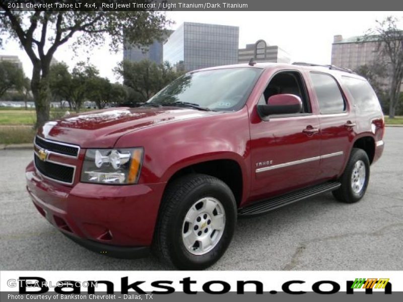 Red Jewel Tintcoat / Light Titanium/Dark Titanium 2011 Chevrolet Tahoe LT 4x4