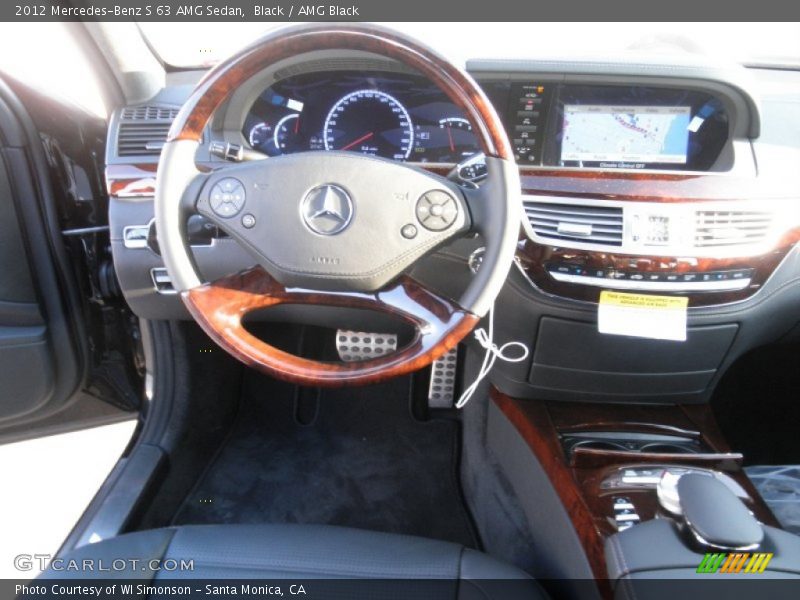 Black / AMG Black 2012 Mercedes-Benz S 63 AMG Sedan