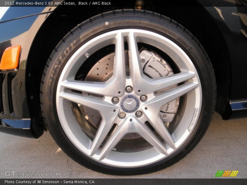 Black / AMG Black 2012 Mercedes-Benz S 63 AMG Sedan