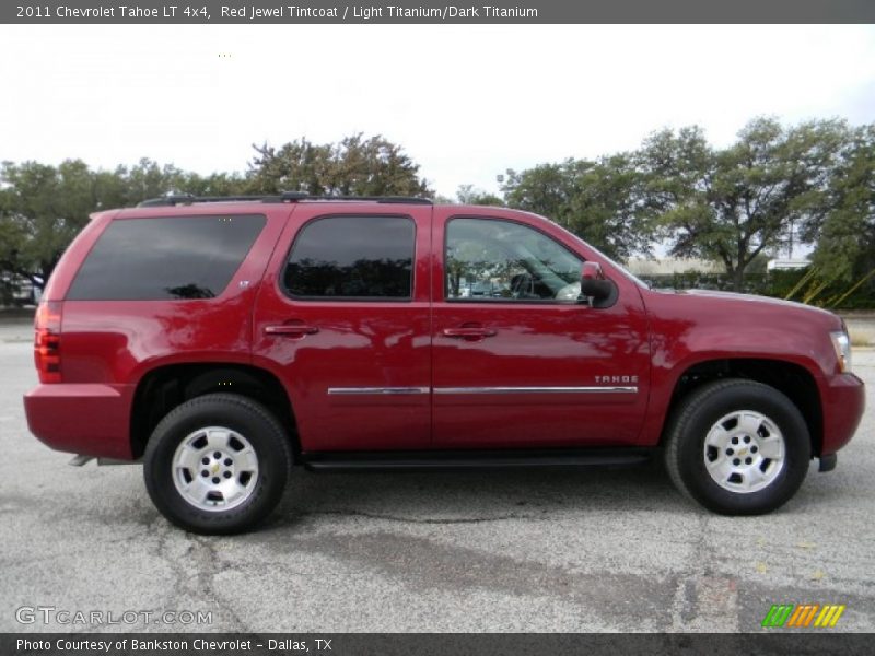 Red Jewel Tintcoat / Light Titanium/Dark Titanium 2011 Chevrolet Tahoe LT 4x4