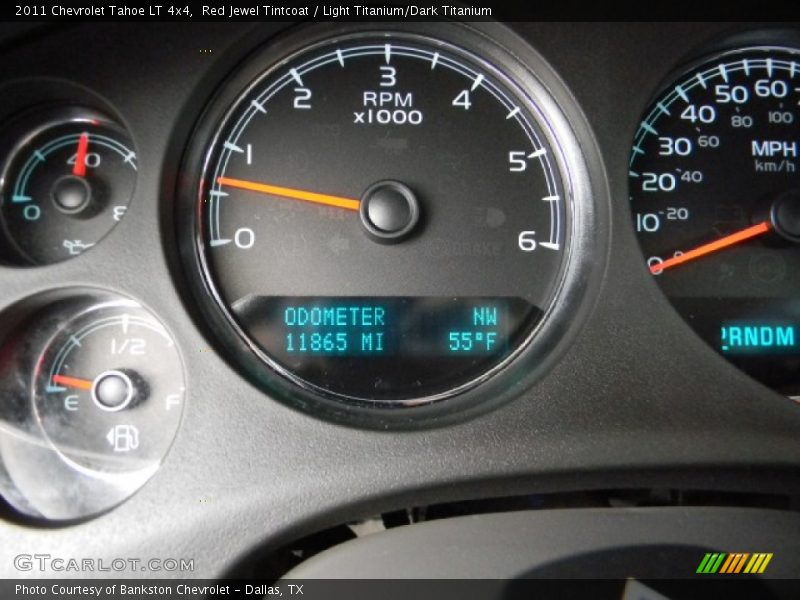 Red Jewel Tintcoat / Light Titanium/Dark Titanium 2011 Chevrolet Tahoe LT 4x4