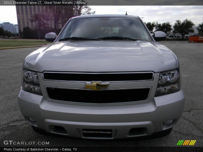 Sheer Silver Metallic / Ebony 2011 Chevrolet Tahoe LT