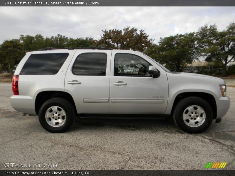 Sheer Silver Metallic / Ebony 2011 Chevrolet Tahoe LT