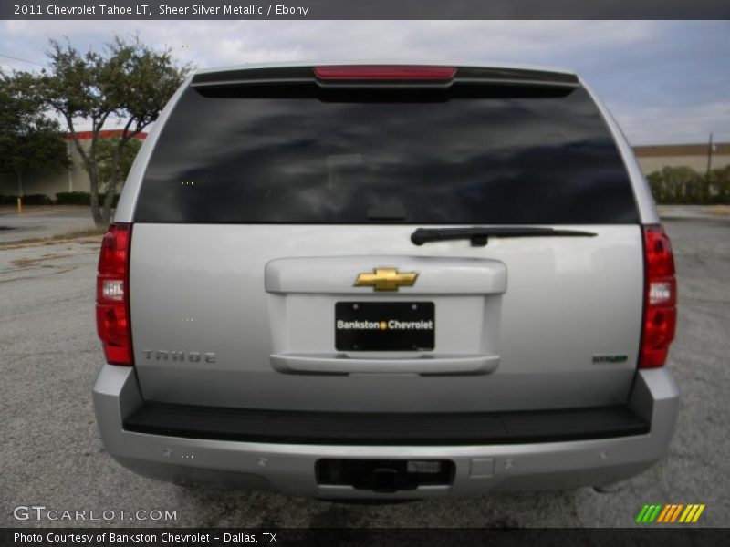 Sheer Silver Metallic / Ebony 2011 Chevrolet Tahoe LT