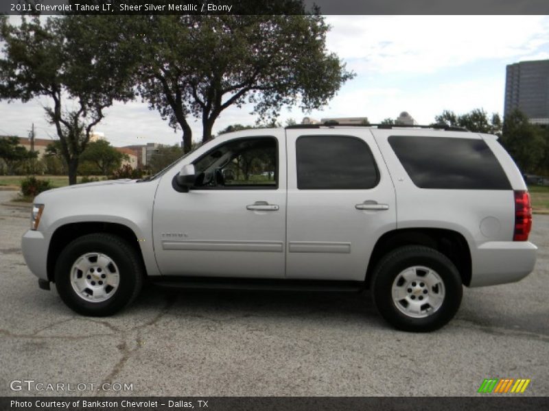 Sheer Silver Metallic / Ebony 2011 Chevrolet Tahoe LT