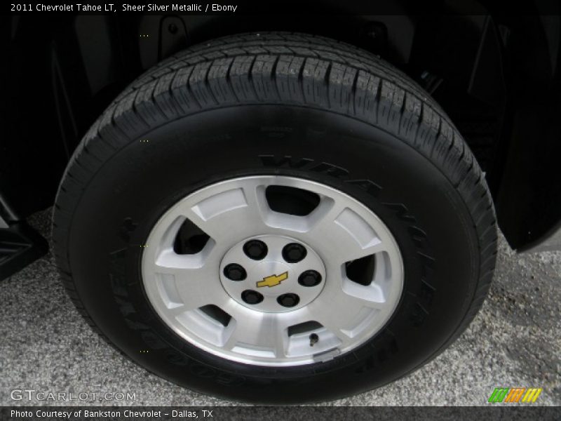 Sheer Silver Metallic / Ebony 2011 Chevrolet Tahoe LT